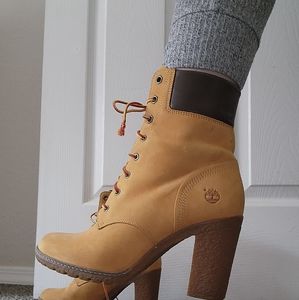 Timberland high-heeled boots